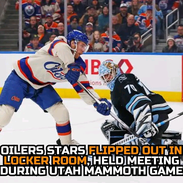 BREAKING: Oilers Find Spark in Locker Room Speech, Dominate Utah Mammoth After Early Struggles…