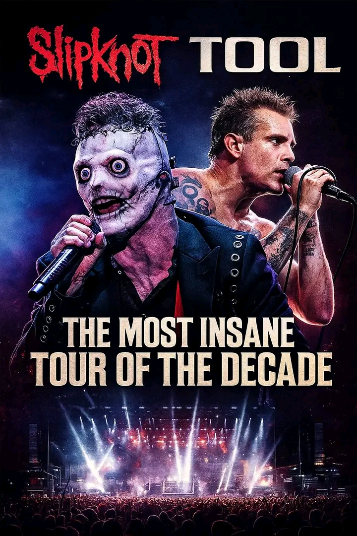 THE MOST INSANE TOUR OF THE DECADE: Slipknot and Tool unite in a jaw-dropping alliance that shakes the entire metal world, sending shockwaves through fans who never imagined these two giants would ever share a stage. As the rumors turn into reality, the reveal of official dates and cities sparks a global frenzy, marking the birth of the most explosive and unforgettable tour of the modern era…
